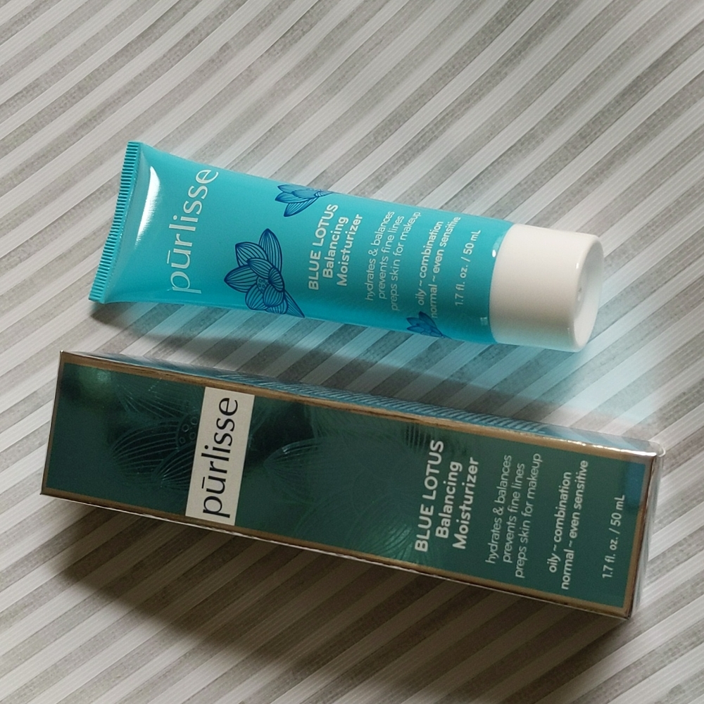 Purlisse Blue Lotus Balancing Moisturizer NIB